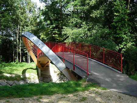 Passerelle sur la Venoge