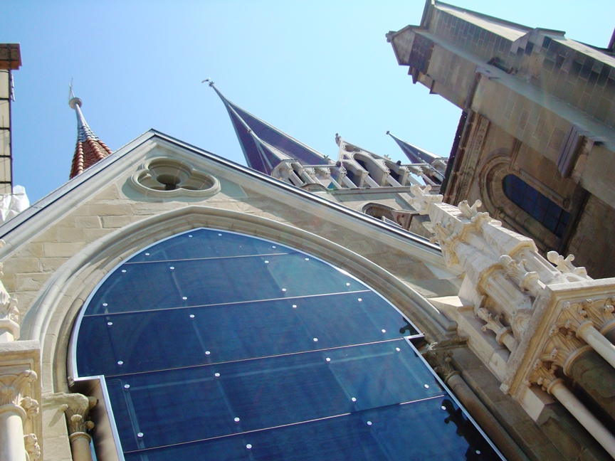 Cathédrale de Lausanne - Portail Peint